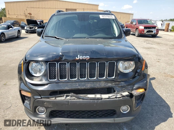 2020 Jeep Renegade Latitude with VIN ZACNJABB2LPL79764, listed as a Copart auction lot 48976635 with 79,102 mi miles and Salvage Title. Bid and sale history available at carsss.com. Image 5.