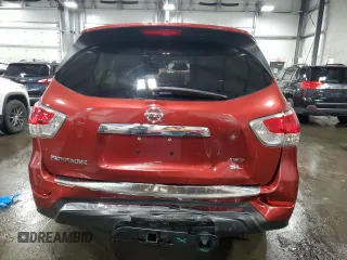 2013 Nissan Pathfinder SL with VIN 5N1AR2MM5DC683266, listed as a Copart auction lot 60233405 with 161,606 mi miles and Salvage title. Bid and sale history available at DreamBid. Image 6.