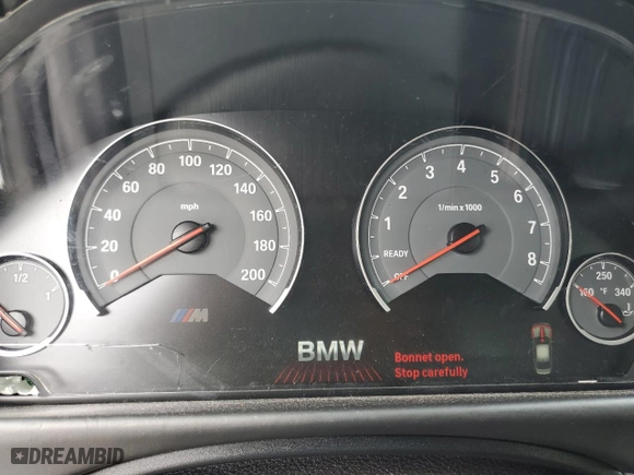 2017 BMW M4 with VIN WBS3R9C31HA014016, listed as a Copart auction lot 80963554 with NaN miles and Non Repairable. Bid and sale history available at carsss.com. Image 9.