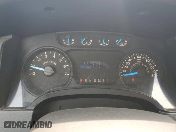 2014 Ford F-150 XL with VIN 1FTFW1EF4EFA38279, listed as a Copart auction lot 53785024 with 162,474 mi miles and Salvage title. Bid and sale history available at DreamBid. Image 9.