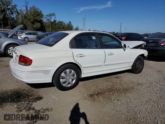 2003 Hyundai Sonata with VIN KMHWF25S53A762233, listed as a Copart auction lot 86619784 with 141,790 mi miles and Salvage Title. Bid and sale history available at carsss.com. Image 3.