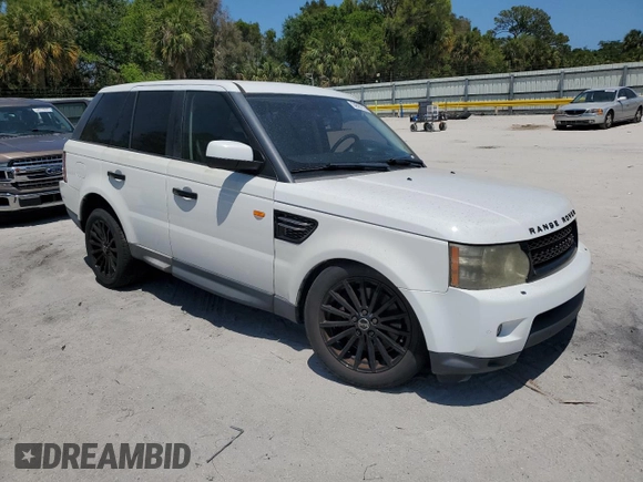 2012 Land Rover Range Rover Sport HSE with VIN SALSF2D44CA726189, listed as a Copart auction lot 54528115 with 92,694 mi miles and Salvage Title. Bid and sale history available at carsss.com. Image 4.