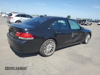 2007 BMW 7 Series 750i z VIN WBAHL83547DT09809, wystawiony jako Copart lot #54817145 z przebiegiem 209 806 mil mil oraz Szkoda całkowita • Salvage title. Historia ofert i sprzedaży dostępna na DreamBid. Obrazek 3.