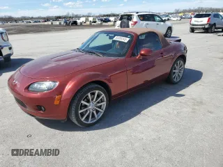 2006 Mazda MX-5 Miata Touring z VIN JM1NC25F560108340, wystawiony jako Copart lot #50388345 z przebiegiem 66 914 mil mil oraz Szkoda całkowita • Salvage title. Historia ofert i sprzedaży dostępna na DreamBid. Obrazek 1.
