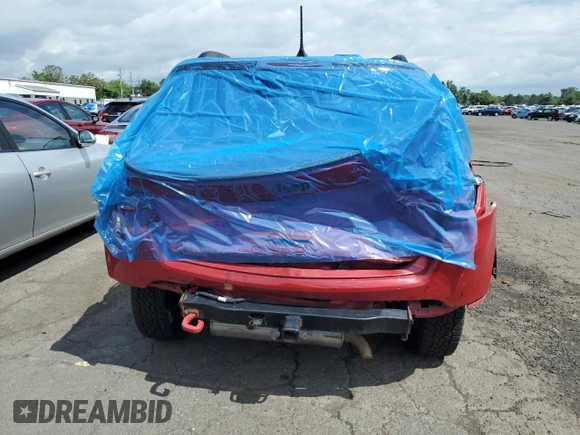 2017 Jeep Compass Trailhawk with VIN 3C4NJDDB7HT657463, listed as a Copart auction lot 60650765 with 100,979 mi miles and Salvage title. Bid and sale history available at DreamBid. Image 6.