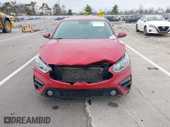 2020 Kia Forte LXS with VIN 3KPF24AD1LE236312, listed as a IAAI auction lot 41165424 with 96,123 mi miles. Bid and sale history available at carsss.com. Image 6.