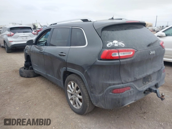 2014 Jeep Cherokee Limited with VIN 1C4PJLDS9EW301718, listed as a IAAI auction lot 41615778 with 114,022 mi miles and . Bid and sale history available at DreamBid. Image 3.