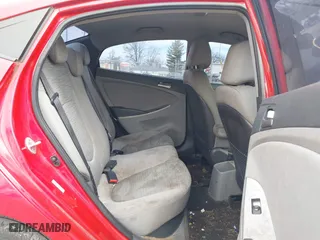 2015 Hyundai Accent GLS with VIN KMHCT4AE6FU851075, listed as a IAAI auction lot 41868391 with 90,523 mi miles. Bid and sale history available at carsss.com. Image 8.