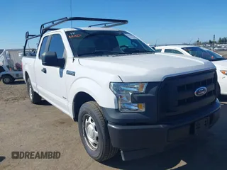 2017 Ford F-150 XL with VIN 1FTEX1CG2HKC93299, listed as a IAAI auction lot 41675673 with 101,726 mi miles. Bid and sale history available at carsss.com. Image 1.