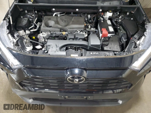 2022 Toyota RAV4 XLE Premium with VIN 2T3A1RFVXNC316132, listed as a Copart auction lot 55650775 with 30,860 mi miles and Salvage title. Bid and sale history available at DreamBid. Image 12.