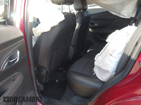 2015 Buick Encore with VIN KL4CJASB4FB265221, listed as a IAAI auction lot 41114066 with 55,759 mi miles. Bid and sale history available at carsss.com. Image 17.