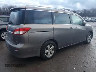 2015 Nissan Quest S with VIN JN8AE2KPXF9129979, listed as a Copart auction lot 37348774 with 143,606 mi miles. Bid and sale history available at carsss.com. Image 3.