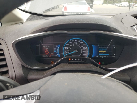 2017 Ford C-Max Energi SE with VIN 1FADP5EU3HL108229, listed as a Copart auction lot 68908843 with 47,883 mi miles. Bid and sale history available at carsss.com. Image 9.