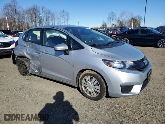 2016 Honda Fit LX with VIN JHMGK5H53GX015730, listed as a Copart auction lot 48436435 with 107,459 mi miles and Salvage Title. Bid and sale history available at carsss.com. Image 4.