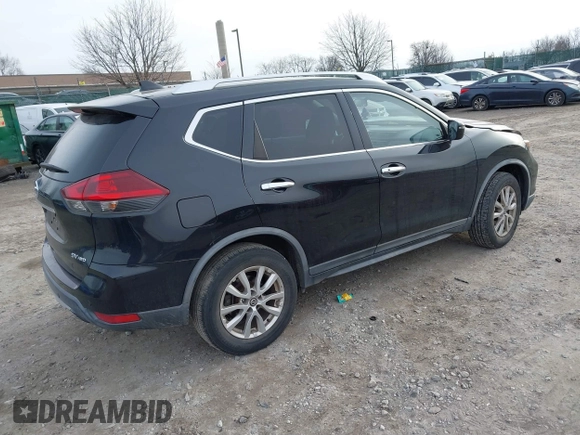2020 Nissan Rogue S with VIN KNMAT2MV7LP518132, listed as a IAAI auction lot 41513897 with 43,945 mi miles. Bid and sale history available at carsss.com. Image 4.