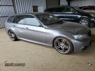 2011 BMW 3 Series 328i with VIN WBAUT9C58BA191813, listed as a Copart auction lot 42490805 with 120,328 mi miles and Salvage title. Bid and sale history available at DreamBid. Image 4.