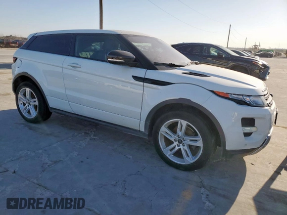 2013 Land Rover Range Rover Evoque Dynamic Premium with VIN SALVT1BG5DH715966, listed as a Copart auction lot 49995295 with 0 mi miles and Clean Title. Bid and sale history available at carsss.com. Image 4.