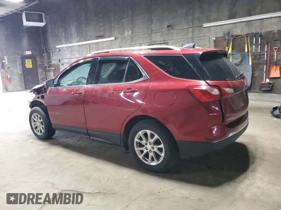 2019 Chevrolet Equinox LT with VIN 3GNAXUEV3KL367340, listed as a Copart auction lot 53789645 with Not Provided miles and Salvage Title. Bid and sale history available at DreamBid. Image 2.