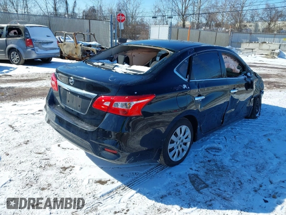 2018 Nissan Sentra SV with VIN 3N1AB7AP4JY228788, listed as a IAAI auction lot 41628453 with 117,936 mi miles and . Bid and sale history available at carsss.com. Image 4.