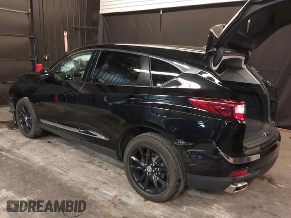 2023 Acura RDX with VIN 5J8TC2H37PL007150, listed as a IAAI auction lot 41748260 with 22,936 mi miles. Bid and sale history available at carsss.com. Image 3.