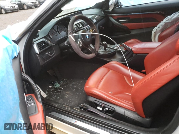 2018 BMW M4 with VIN WBS4Y9C57JAA92303, listed as a Copart auction lot 38811093 with 0 mi miles. Bid and sale history available at carsss.com. Image 7.