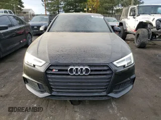 2018 Audi S4 Premium Plus with VIN WAUB4AF47JA117029, listed as a Copart auction lot 76617824 with 49,000 mi miles and Salvage Title. Bid and sale history available at carsss.com. Image 5.