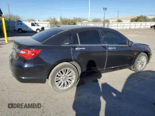 2012 Chrysler 200 Limited with VIN 1C3CCBCG6CN277823, listed as a Copart auction lot 44813385 with 155,889 mi miles and Salvage Title. Bid and sale history available at DreamBid. Image 3.