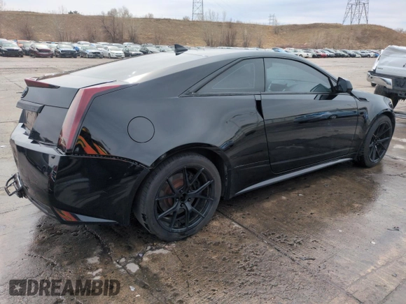 2013 Cadillac CTS Performance with VIN 1G6DK1E31D0127627, listed as a Copart auction lot 50800615 with 205,904 mi miles and Salvage Title. Bid and sale history available at DreamBid. Image 3.