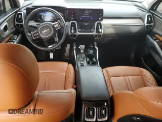 2022 Kia Sorento SX with VIN 5XYRKDLF3NG118070, listed as a Copart auction lot 44022865 with 54,849 mi miles and Salvage Title. Bid and sale history available at carsss.com. Image 8.