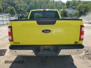 2022 Ford F-150 XL with VIN 1FTMF1EB3NKE01585, listed as a Copart auction lot 68897514 with 29,951 mi miles and Salvage title. Bid and sale history available at DreamBid. Image 6.