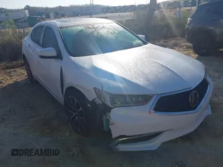 2018 Acura TLX with VIN 19UUB2F39JA006482, listed as a IAAI auction lot 41535369 with 169,146 mi miles. Bid and sale history available at carsss.com. Image 1.