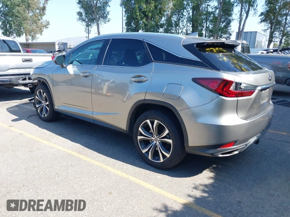 2020 Lexus RX 350 with VIN 2T2HZMAA3LC152884, listed as a IAAI auction lot 42216229 with 48,849 mi miles and . Bid and sale history available at DreamBid. Image 3.