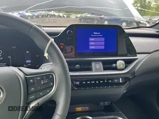 2025 Lexus UX 300h with VIN JTHUCJDH8S2003698, listed as a Copart auction lot 56182345 with 1,111 mi miles and Salvage Title. Bid and sale history available at DreamBid. Image 9.