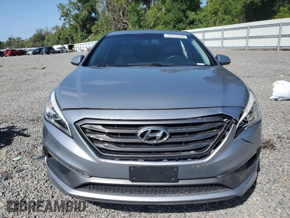 2016 Hyundai Sonata Sport with VIN 5NPE34AFXGH325341, listed as a Copart auction lot 54572035 with 132,316 mi miles and Salvage Title. Bid and sale history available at DreamBid. Image 5.