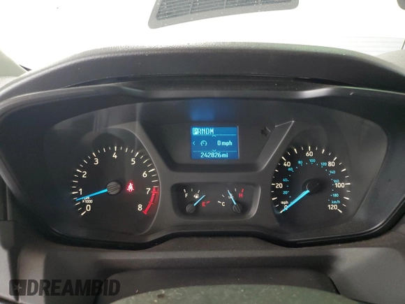 2018 Ford Transit with VIN 1FTYR2CM2JKA77610, listed as a Copart auction lot 62169705 with 242,826 mi miles and Clean title. Bid and sale history available at DreamBid. Image 9.