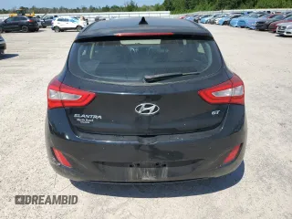 2015 Hyundai Elantra GT with VIN KMHD35LH4FU247154, listed as a Copart auction lot 68653354 with 92,597 mi miles and Salvage Title. Bid and sale history available at carsss.com. Image 6.