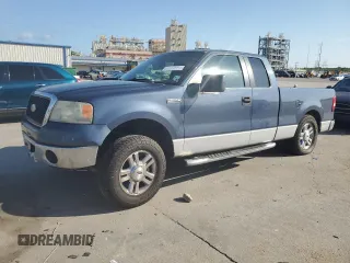 2006 Ford F-150 STX with VIN 1FTRX12WX6NB36853, listed as a Copart auction lot 62009715 with 194,992 mi miles and Salvage title. Bid and sale history available at DreamBid. Image 1.