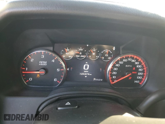 2016 GMC Yukon Denali with VIN 1GKS1CKJXGR329103, listed as a Copart auction lot 75492494 with 124,374 mi miles and Salvage Title. Bid and sale history available at carsss.com. Image 9.