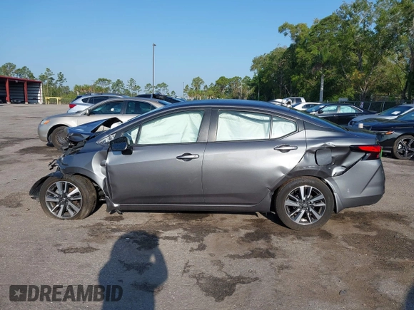 2022 Nissan Versa SV with VIN 3N1CN8EV0NL863749, listed as a IAAI auction lot 42182063 with 11,718 mi miles and . Bid and sale history available at DreamBid. Image 14.