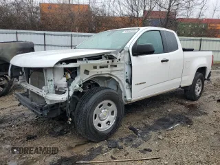 2020 Chevrolet Colorado 4WD Work Truck with VIN 1GCHTBEA4L1232705, listed as a Copart auction lot 82956594 with 110,126 mi miles and Salvage Title. Bid and sale history available at carsss.com. Image 1.