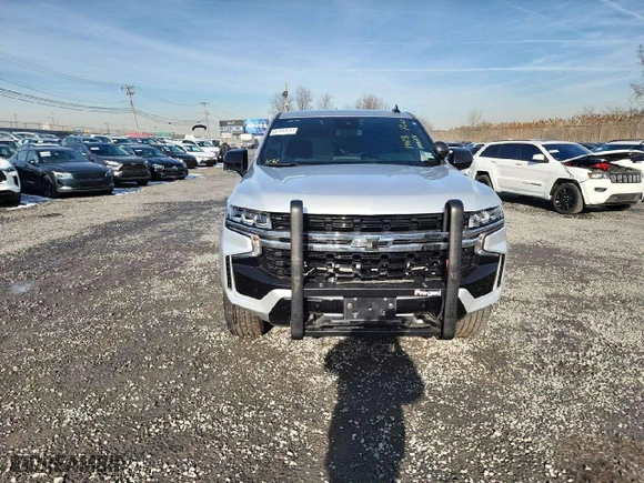 2023 Chevrolet Tahoe Commercial with VIN 1GNSKLED0PR500995, listed as a Copart auction lot 87460084 with 19,698 mi miles and Salvage Title. Bid and sale history available at carsss.com. Image 5.