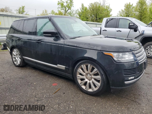 2015 Land Rover Range Rover Supercharged with VIN SALGS2TFXFA209102, listed as a Copart auction lot 55570885 with 141,280 mi miles and Clean title. Bid and sale history available at DreamBid. Image 4.
