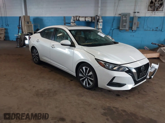 2022 Nissan Sentra SV with VIN 3N1AB8CV6NY311310, listed as a IAAI auction lot 41949877 with 39,706 mi miles and . Bid and sale history available at DreamBid. Image 1.