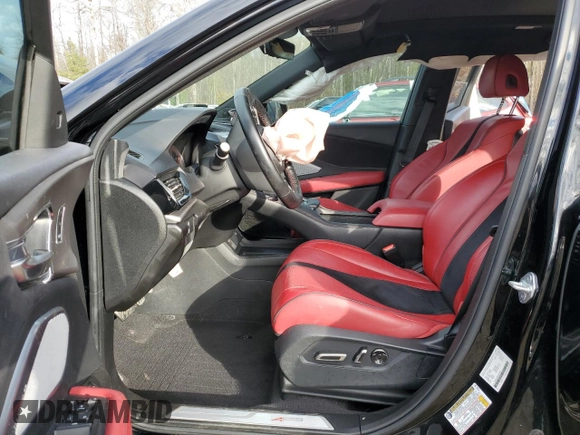 2023 Acura RDX w/A-Spec Package with VIN 5J8TC2H66PL802572, listed as a Copart auction lot 78595754 with Not provided miles and Salvage title. Bid and sale history available at DreamBid. Image 7.