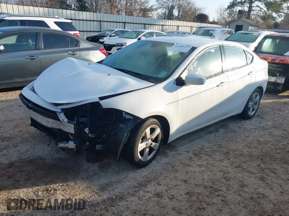 2015 Dodge Dart SXT with VIN 1C3CDFBB3FD172631, listed as a IAAI auction lot 41465717 with 1 mi miles. Bid and sale history available at carsss.com. Image 18.