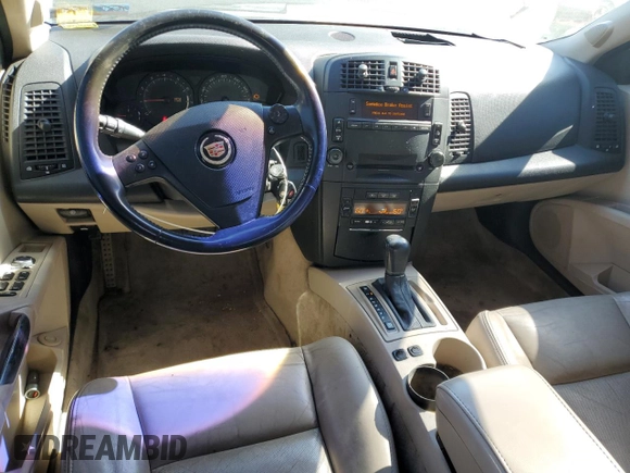2004 Cadillac CTS with VIN 1G6DM577340169704, listed as a Copart auction lot 76325814 with 177,089 mi miles and Salvage Title. Bid and sale history available at carsss.com. Image 8.