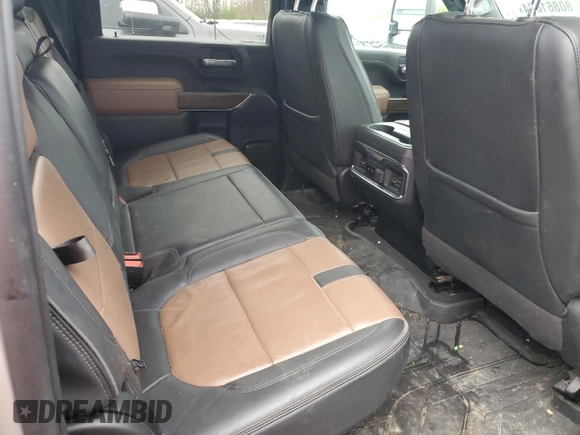 2022 Chevrolet Silverado 3500HD High Country with VIN 1GC4YVEY0NF270579, listed as a Copart auction lot 80861624 with 0 mi miles and Salvage Title. Bid and sale history available at carsss.com. Image 10.