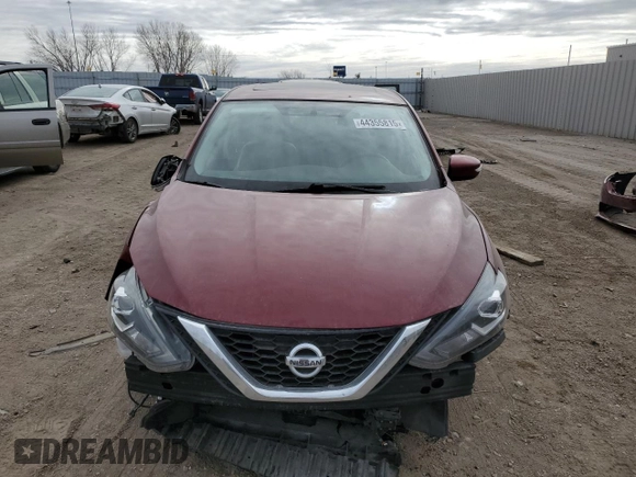 2019 Nissan Sentra S with VIN 3N1AB7APXKY333837, listed as a Copart auction lot 44355815 with 48,580 mi miles and Salvage Title. Bid and sale history available at DreamBid. Image 5.
