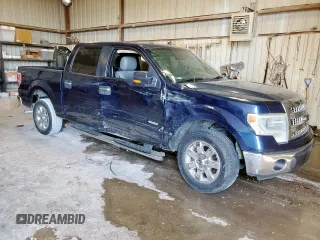 2014 Ford F-150 XL with VIN 1FTFW1CT4EKE52551, listed as a Copart auction lot 59918325 with 131,073 mi miles and Salvage title. Bid and sale history available at DreamBid. Image 4.
