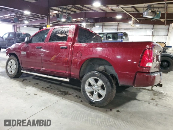 2017 Ram 1500 Express with VIN 1C6RR7KG9HS780054, listed as a Copart auction lot 59029285 with 110,565 mi miles and Salvage title. Bid and sale history available at DreamBid. Image 2.